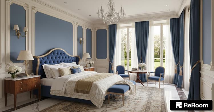 bedroom in victorian-elegance - ReRoom AI